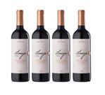 Kit 4 Un Vinho Família Bebber Almejo Cabernet Sauvignon 750 ml