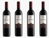 Kit 4 Un Vinho Hortência Ereditá Cabernet Sauvignon Reserva 750 ml