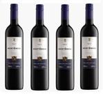 Kit 4 Un Vinho Hortência Ereditá Merlot Reserva 750 ml