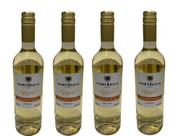 Kit 4 Un Vinho Hortência Moscato 750 ml