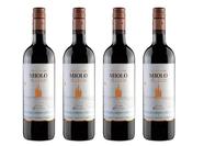Kit 4 Un Vinho Miolo Seleção Malbec & Bonarda 750 ml