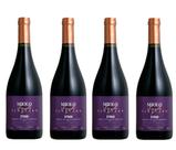 Kit 4 Un Vinho Miolo Single Vineyard Syrah 750 ml