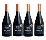 Kit 4 Un Vinho Miolo Single Vineyard Touriga Nacional 750 ml