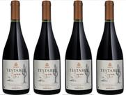 Kit 4 Un Vinho Miolo Testardi Syrah 750 ml