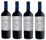Kit 4 Un Vinho Miolo Vinhas Velhas Tannat 750 ml