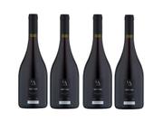 Kit 4 Un Vinho Pinot Noir Luiz Argenta LA Classico 750 ml
