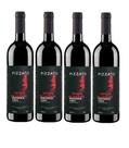Kit 4 Un Vinho Pizzato Reserva Egiodola 750 ml