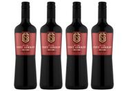Kit 4 Un Vinho Saint Germain Reservado Blend Seco 750 ml