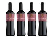Kit 4 Un Vinho Saint Germain Reservado Blend Suave 750 ml Kit 4 Un Vinho Saint Germain Reservado Blend Suave 750 ml
