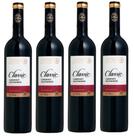 Kit 4 Un Vinho Salton Classic Reservado Cabernet Sauvignon 750 ml
