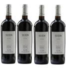 Kit 4 Un Vinho Suzin Petit Verdot 750 ml