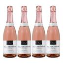 Kit 4 Un Vinho Villa de Vinhas Rosé 750 ml