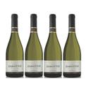 Kit 4 Un Vinho Zanotto branco Seco Sauvignon Blanc 750 ml