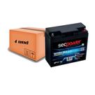 Kit 4 Und Bateria Selada 12v 18ah Vrla Nobreak Secpower