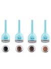 kit 4 Und Duo Gel + Sombra para Sobrancelha + Mini Pincel Sarah's Beauty - Cores kit 4 Und Duo Gel + Sombra para Sobrancelha + Mini Pincel Sarah's Beauty - Cores