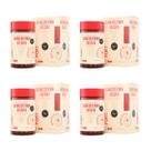 Kit 4 Und Gano derma Reishi 500mg 60 Cápsulas FortLife Suplemento Alimentar