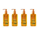 Kit 4 Und Sabonete Gel Facial Oil Control FortSkin 140ml FortLife