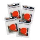 Kit 4 Unid Cinta Carga Com Catraca 4,5 Metros X 25mm Starfer