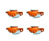 Kit 4 Unidades Carrinho Movimentação Giratório 2 Ton