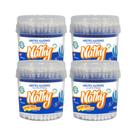 KIT 4 UNIDADES - Cotonete Hastes Flexíveis (NATHY) - Frasco com 150 Unidades