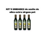 Kit 4 unidades de Azeite de oliva extra virgem premium Campo Ourique embalagem pet 500 ml cada