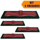 Kit 4 Unidades Esfregão Pós Obra Rodo Esponja Abrasiva Limpeza Pesada Azulejo Piso Quintal Casa Kit 4 Unidades Esfregão Pós Obra Rodo Esponja Abrasiva Limpeza Pesada Azulejo Piso Quintal Casa