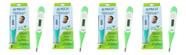 Kit 4 Unidades G-tech Termômetro Digital Th400 Verde Ponta Flexível