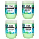 Kit 4 Unidades Gel Redutor para o Corpo Dagua Natural Mentol Cânfora Nano Cafeína 750g