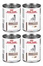 Kit 4 Unidades Ração Úmida Hepatic 420g Lata Royal Canin