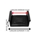 Kit 4 Unidades Sapata em U Borracha Segurança Proteção Elevador Automotivo SP-40 Kit 4 Unidades Sapata em U Borracha Segurança Proteção Elevador Automotivo SP-40