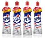 Kit 4 Unidades Veja X14 Tira Limo Cloro Ativo 500ml Squeeze