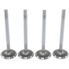 Kit 4 Válvula admissão Fiat Uno 1995 a 2003 Metal Leve