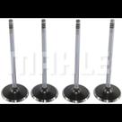 Kit 4 Válvula admissão Fiat Uno 2009 a 2023 Metal Leve