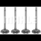 Kit 4 Válvula admissão Honda Biz 100 1998 a 2015 Metal Leve Kit 4 Válvula admissão Honda Biz 100 1998 a 2015 Metal Leve