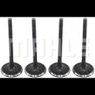 Kit 4 Válvula admissão Vw Golf 2006 a 2014 Metal Leve