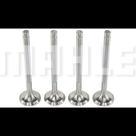 Kit 4 Válvula escape Fiat Uno 1995 a 2003 Metal Leve