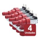 Kit 4 Válvulas Solenoide Tiwa P/ Agua Vapor Com Suporte 220v Kit 4 Válvulas Solenoide Tiwa P/ Agua Vapor Com Suporte 220v