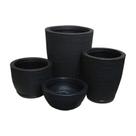 Kit 4 Vasos Coluna Bojo Escovado 1,2 e Bojo Escovado 1 E Bacia 1 Cód. JGRT16