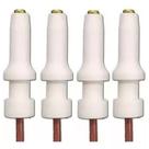 Kit 4 Vela De Acendimento Fogão Brastemp Linha Prata Polo Grosso