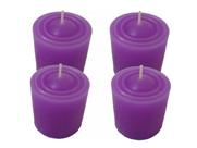 Kit 4 Velas Aromáticas Com Aroma De Lavanda