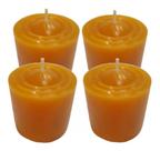 Kit 4 Velas Aromáticas Pequena De Mel - Perfumada