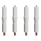 Kit 4 Velas de Acendimento Fogão Electrolux Nova 600MM Polo Fino (9831)