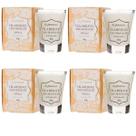 KIT 4 velas de vanilla para massagem hidratante beijavel