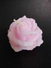 Kit 4 Velas Em Formato De Rosa Cor Rosa - Leve Aroma De Rosa