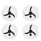 Kit 4 Ventiladores De Parede Ventisol Oscilante 60cm 220V Potente Comercial Kit 4 Ventiladores De Parede Ventisol Oscilante 60cm 220V Potente Comercial