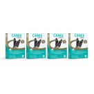 Kit 4 Vermífugo Canex Giárdia Cães 10kg 4 Comprimidos Ceva