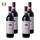 Kit 4 Vinhos Barbera La Quercia Tinto Itália 750ml