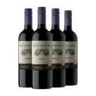 Kit 4 Vinhos Chileno Tinto Seco Merlot Concha Y Toro Reservado 750ml