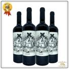 Kit 4 Vinhos Cordero con Piel de Lobo Merlot