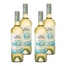 Kit 4 Vinhos Don Pascual Coastal White Branco Uruguai 750ml